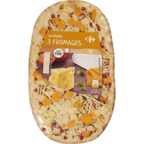 Pizza 3 fromages CARREFOUR