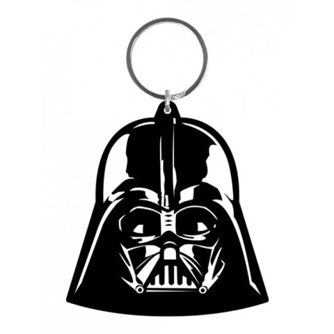 Porte-clés caoutchouc Dark Vador 6 cm Star Wars