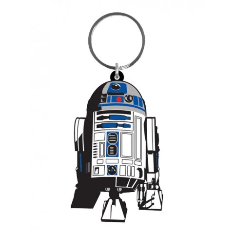 Porte-clés Caoutchouc R2-D2 6 cm Star Wars