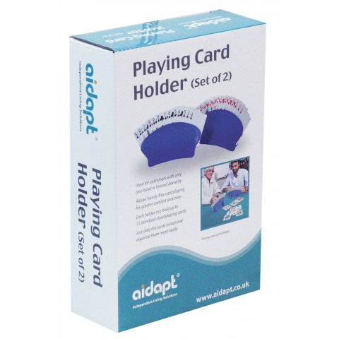 Porte carte à jouer 15 cartes lot de 2. AIDAPT