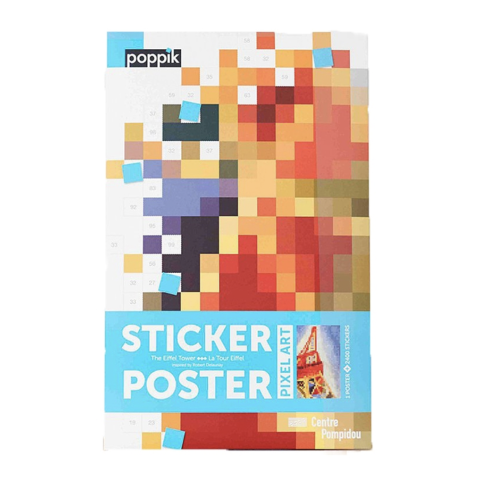 Poster en stickers - POPPIK - TOUR EIFFEL