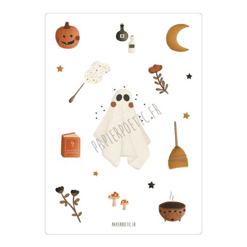 Carte - Mignonneries d'Halloween