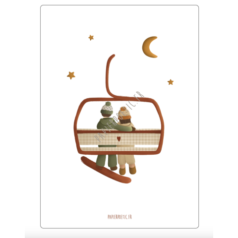 Carte - Télésiège d'amoureux