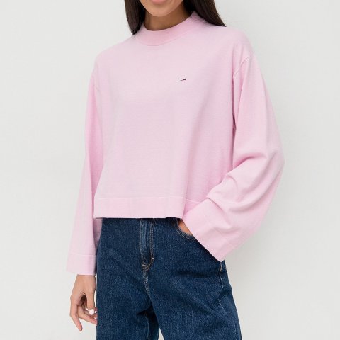 PULL FEMME TOMMY JEANS ROSE