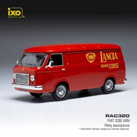 FIAT 238 Van Rally Assistance - 1:43 IXO RAC320
