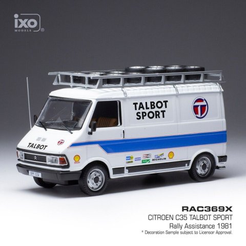 CITROËN C35 (Talbot Sport) Assistance 1981 - 1:43 IXO RAC369X