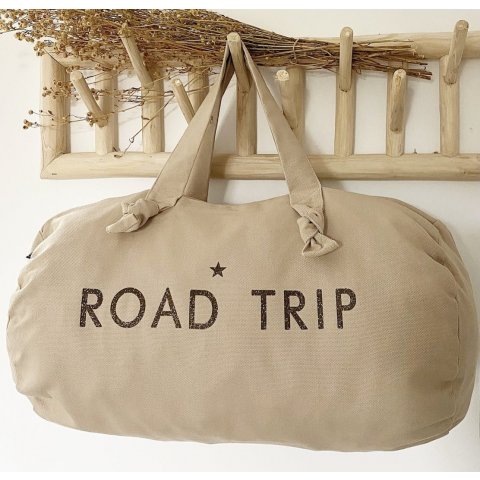 SAC POLOCHON beige safari "ROAD TRIP" -MARCEL&LILY