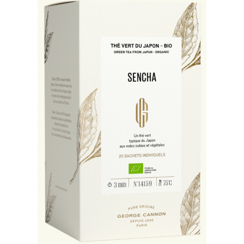 Thé vert du Japon Sencha - Sachets