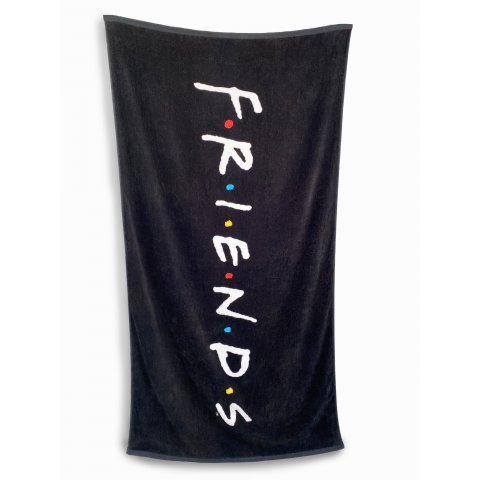 Serviette de bain Friends logo