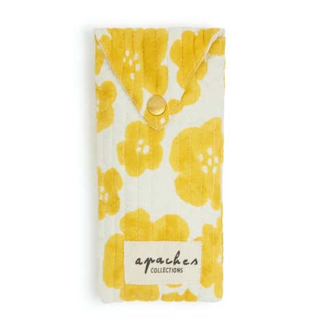 Pochette enveloppe Sunny Flora Bold Citron