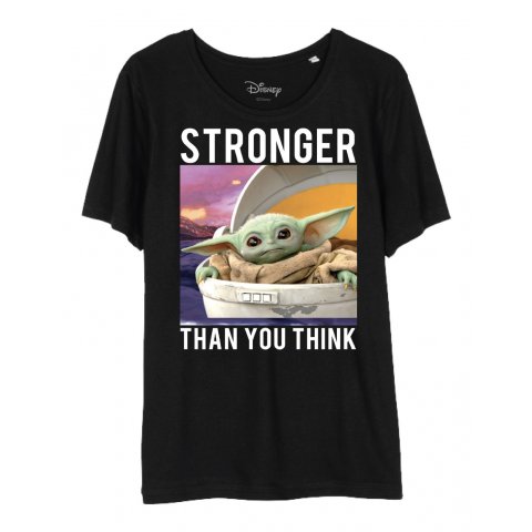 T-shirt Femme Star Wars The Mandalorian - STRONGER THAN YOU THINK