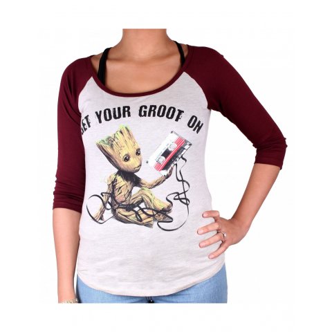 T-Shirt Groot Audiotape femme