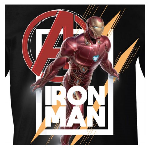 T-Shirt Iron Man Avenger Flight