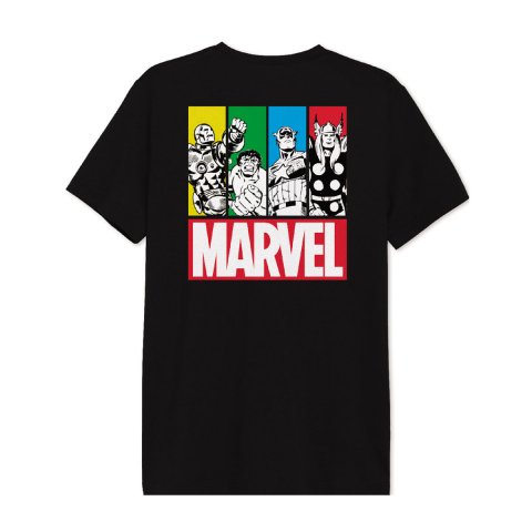 T-shirt MARVEL noir dos Comics
