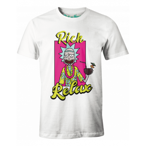 T-shirt Rick et Morty - Rick Relax