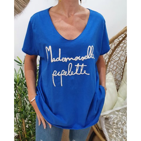 T-Shirt oversize Mademoiselle pipelette
