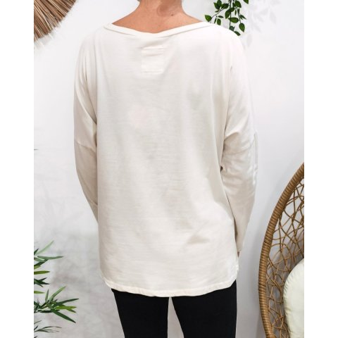 T-shirt manches longues Iconic léopard 