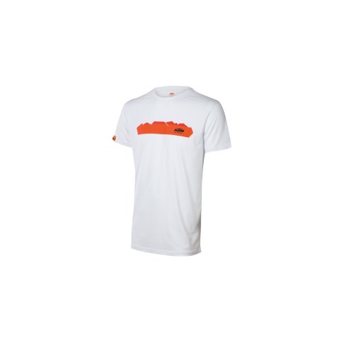KTM - T-shirt factory team blanc&orange