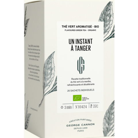 Thé vert aromatisé Un Instant à Tanger - 20 Sachets 