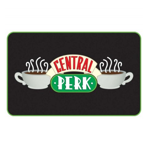 Tapis Friends noir Central Perk