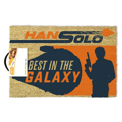 Tapis Paillasson Star Wars Han Solo Best in the Galaxy
