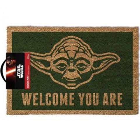 Tapis, Paillasson Yoda Welcome You Are 40x60 Star Wars