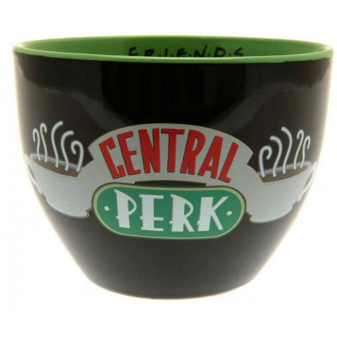 Tasse cappuccino Friends noire Central Perk