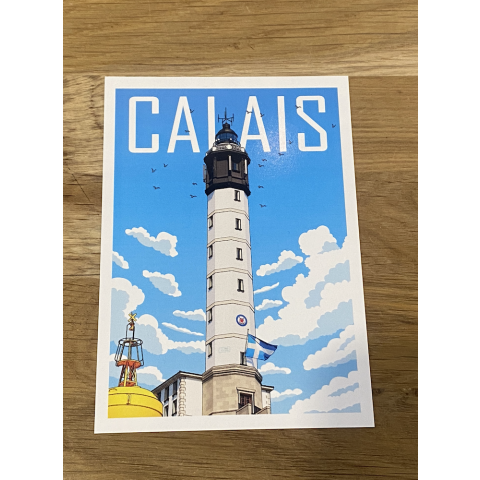 Carte postale Phare de Calais