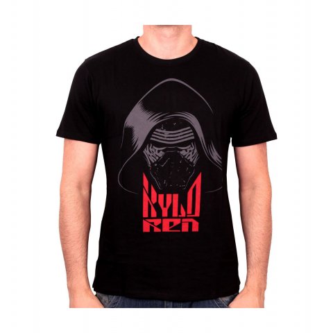 Tee-Shirt Noir Kylo Ren Hood Star Wars 7