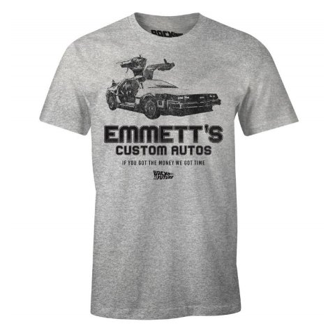 Tee-Shirt Retour vers le futur gris Emmett's