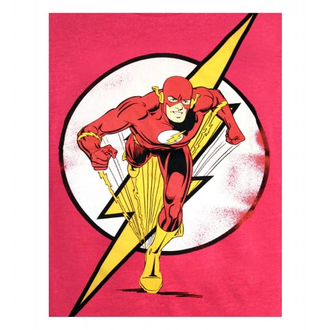 Tee Shirt Rouge Running Flash 