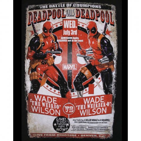 Tee-Shirt Wade VS Wilson Deadpool