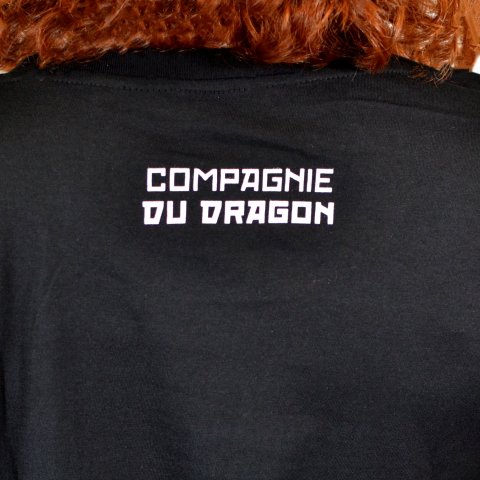 T-shirt femme ‘Dragon & Dentelle’
