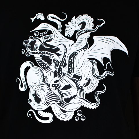 T-shirt homme ‘Dragon des mers’
