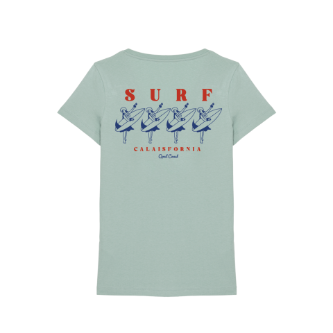 T-SHIRT SURF JADE GREEN