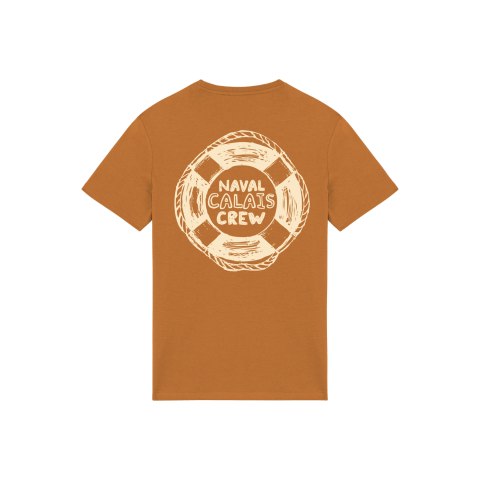 TSHIRT NAVAL BROWN