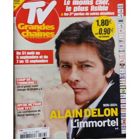 Programme TV Grandes chaînes - Exemplaire de la semaine en cours.