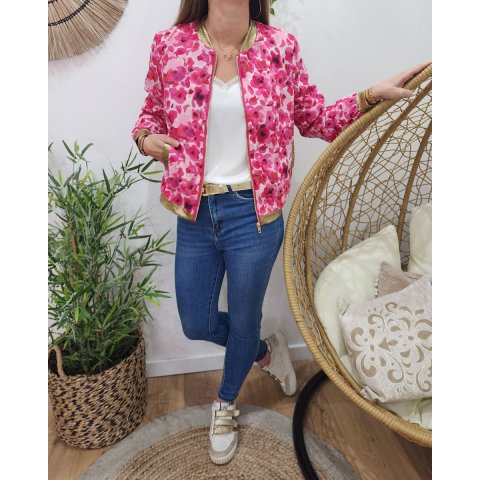Bombers femme rose Claire