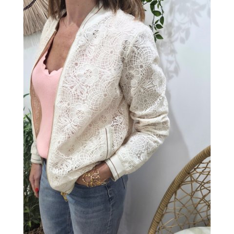 Bombers femme beige Eponine