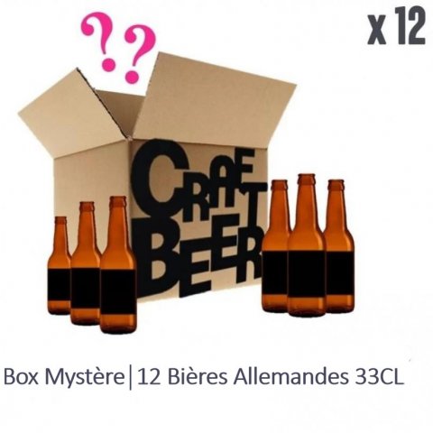 BOX MYSTÈRE ALLEMANDE 12x33CL