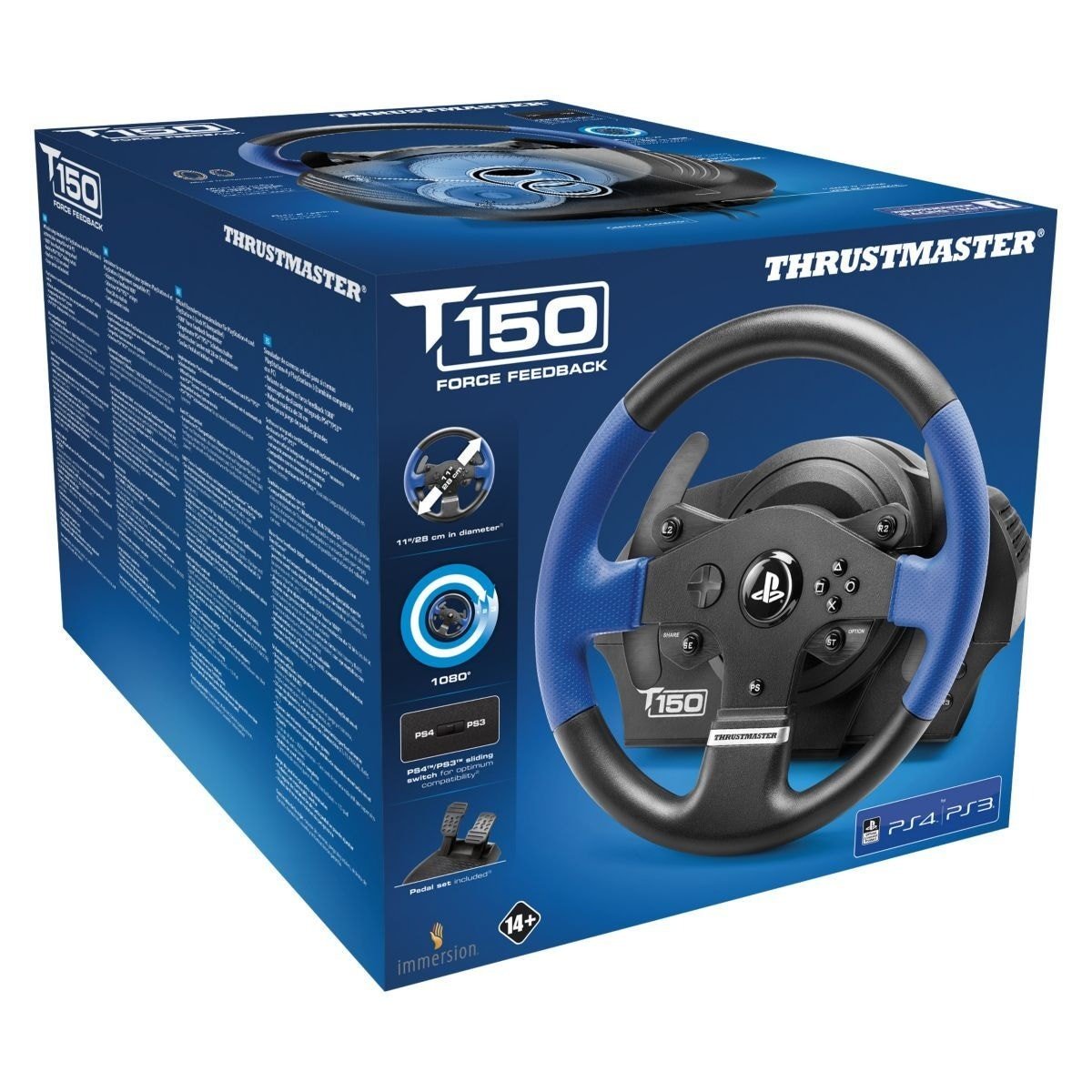 VOLANT + PEDALIER + SUPPORT THRUSTMASTER T150 RS PS5/PS4 - 268326