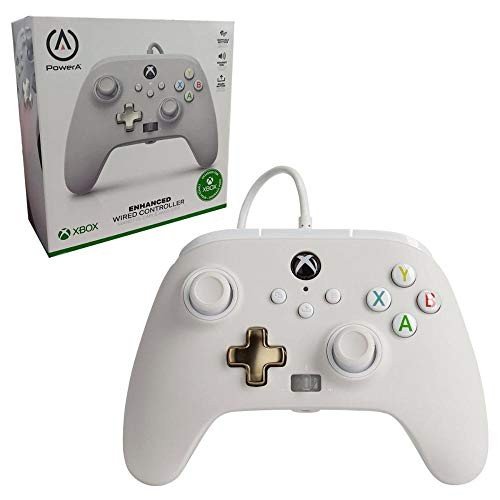 Manette filaire - Blanche Mist - Xbox Series X / PC