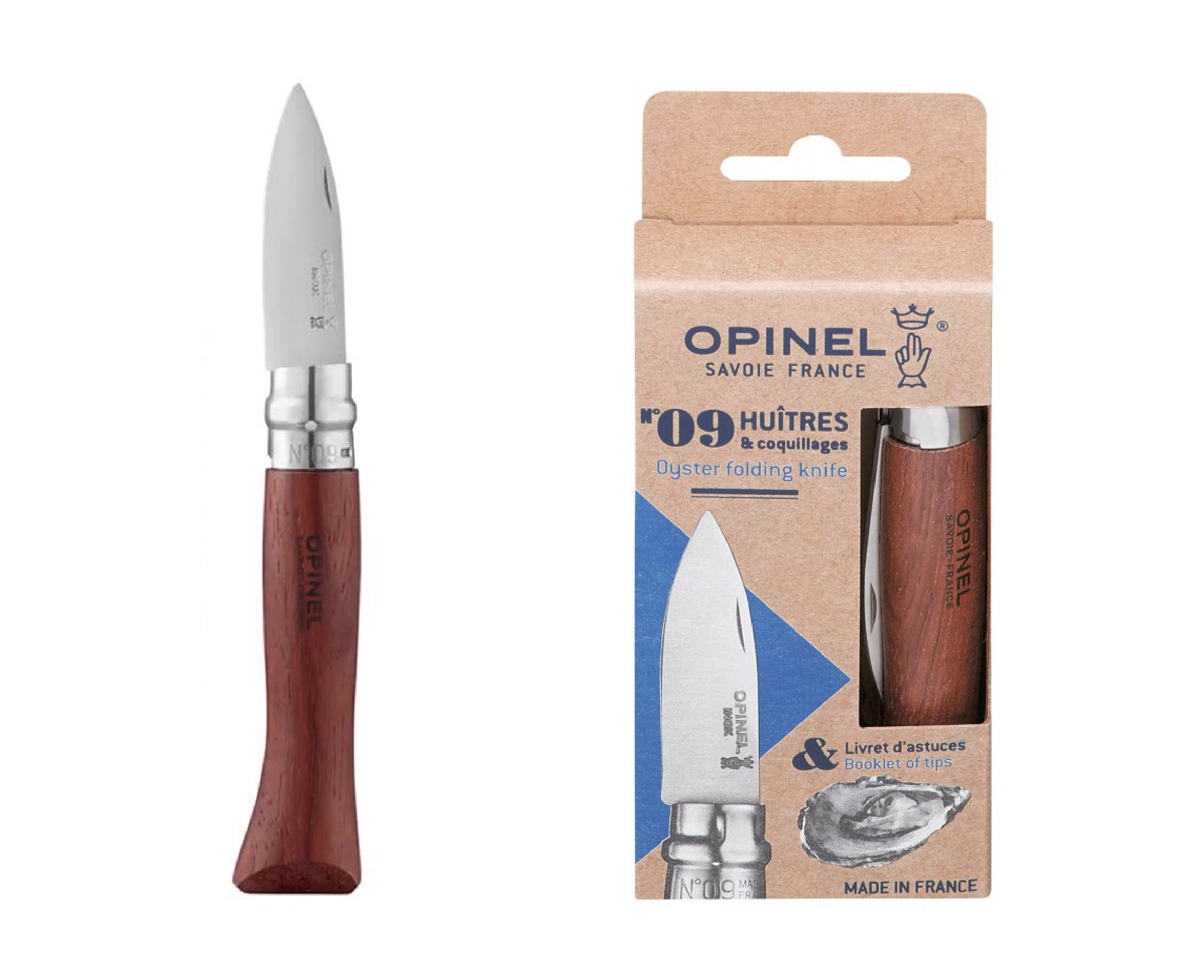 Couteau à Huîtres & coquillages Opinel n°09